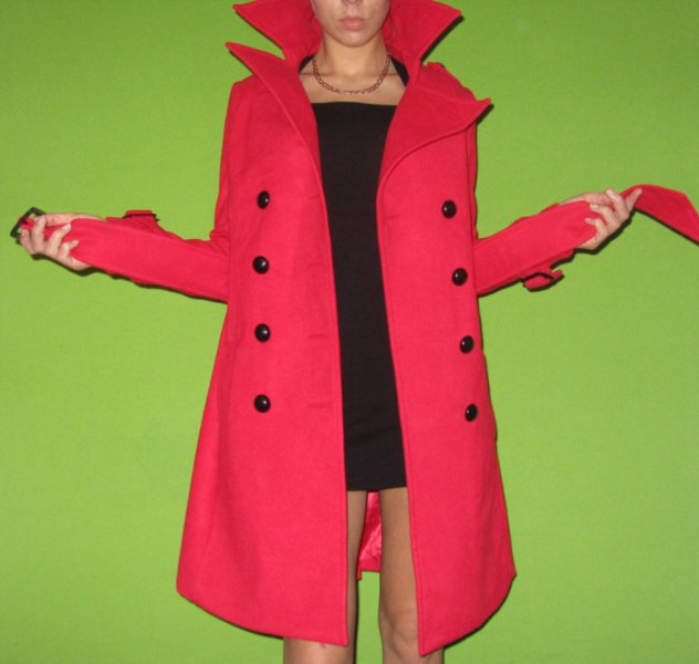 Продам: Пальто красное размер 40-42 и 42-44