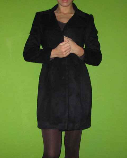Продам: Пальто mumuwu черное размер 44(M)