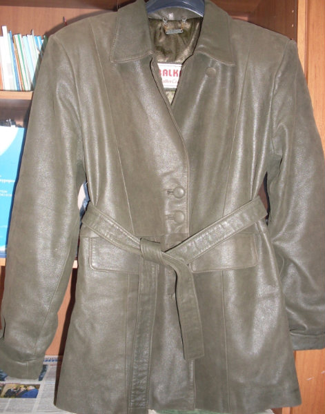 Продам: куртка кожаная(бархатный крек)