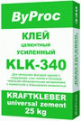 Продам: Клей цементный усиленный KLK-340