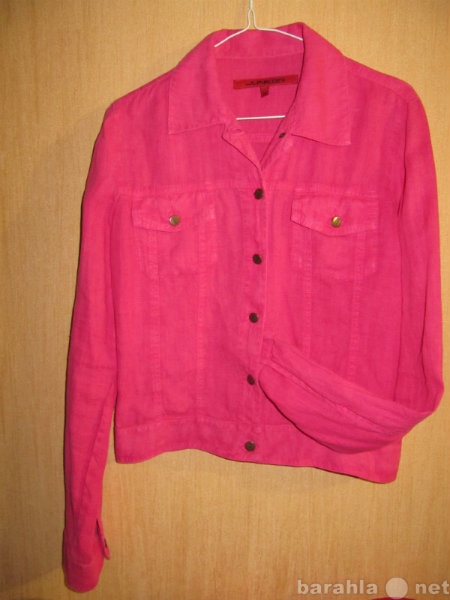 Продам: Розовая курточка из натуральной ткани
