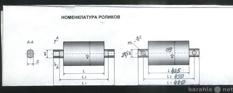 Продам: ролики транспортные