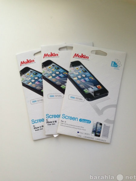 Продам: Защитные плёнки Mokin для iPhone 4, 4s,5