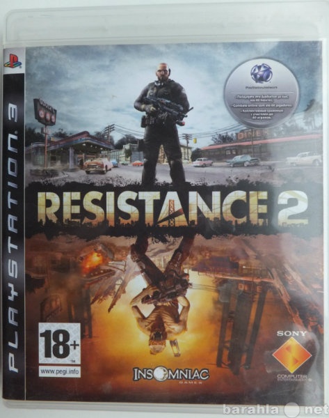 Продам: Лицензионная игра Resistance 2 PS3