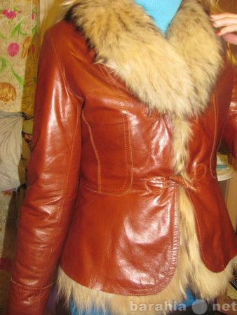 Продам: Зимняя кожаная куртка