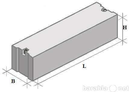 Продам: фундаментные блоки ФБС 24.6-6т