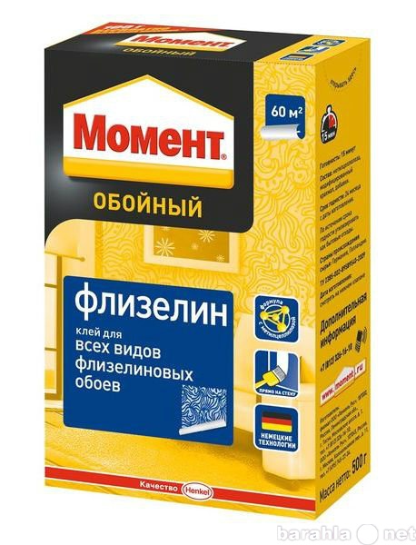 Продам: Клей обойный Момент Флизелин