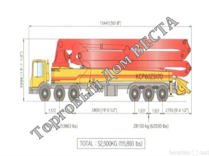 Продам: Автобетононасос