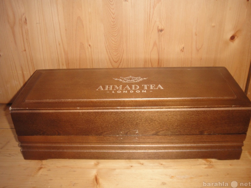Продам: Коробка - Тубус деревянная Чай AHMAD TEA