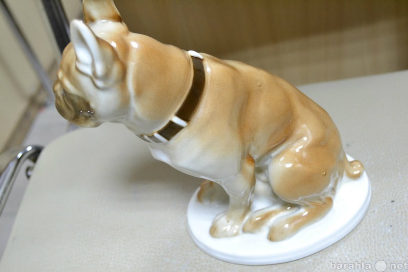 Продам: Фарфоровая собака статуэтка ЛФЗ