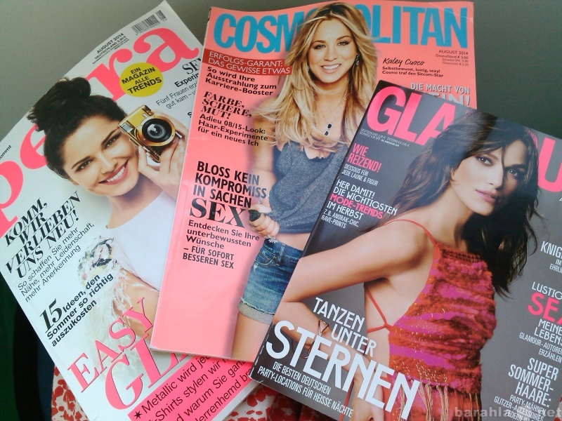 Продам: Glamour Cosmopolitan Petra журналы нем.