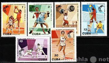 Продам: Негашеные почтовые марки по теме Спорт