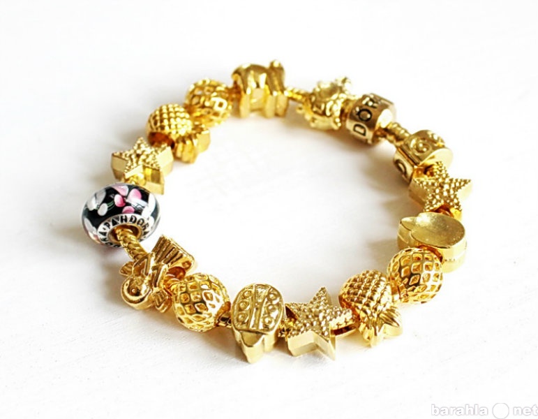 Золотые браслеты женские пандора