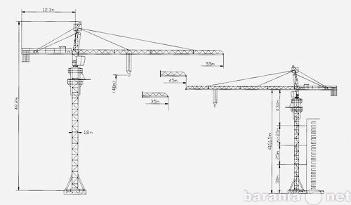 Продам: Кран башенный