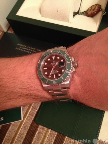 Продам: Часы ХАЛК Rolex Green Submariner