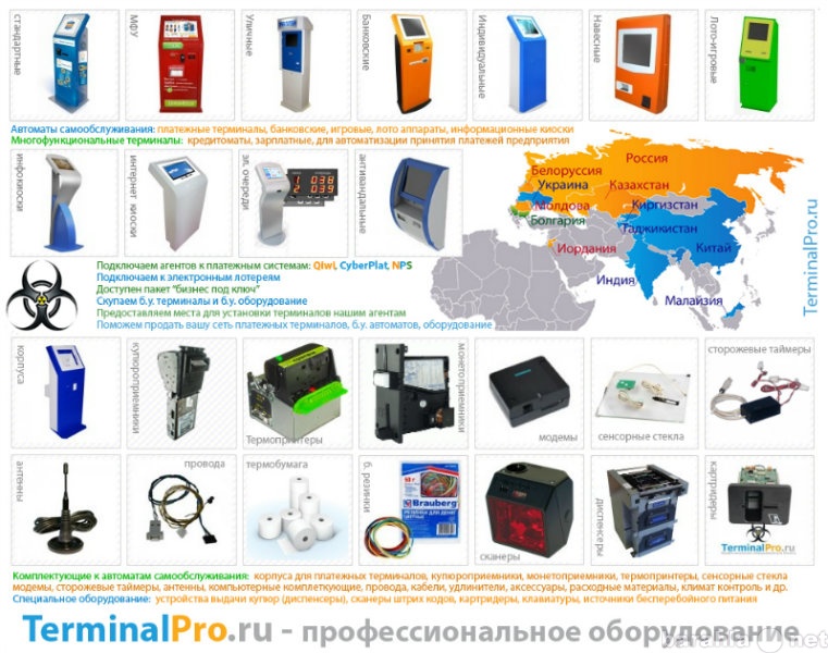 Продам: Терминалы приема платежей