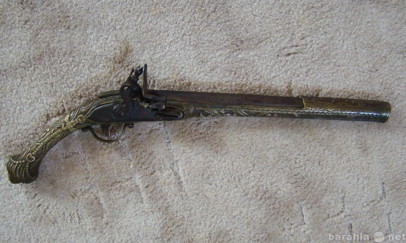 Продам: Кремниевый пистолет, Хорватия, 18 век.