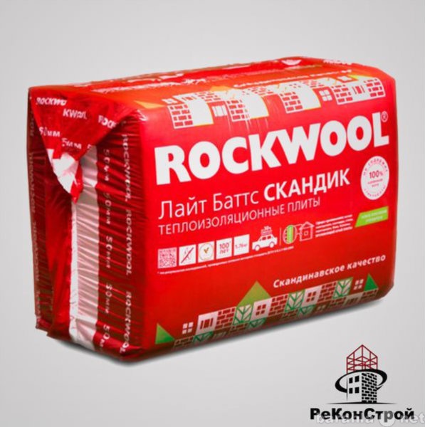 Продам: Базальтовый утеплитель ROCKWOOL Лайт Бат