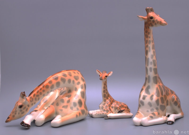 Продам: Статуэтки "Жирафы", ЛФЗ, 1950-