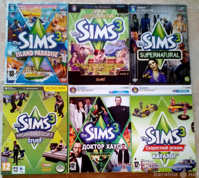 Продам: Диски The Sims 3