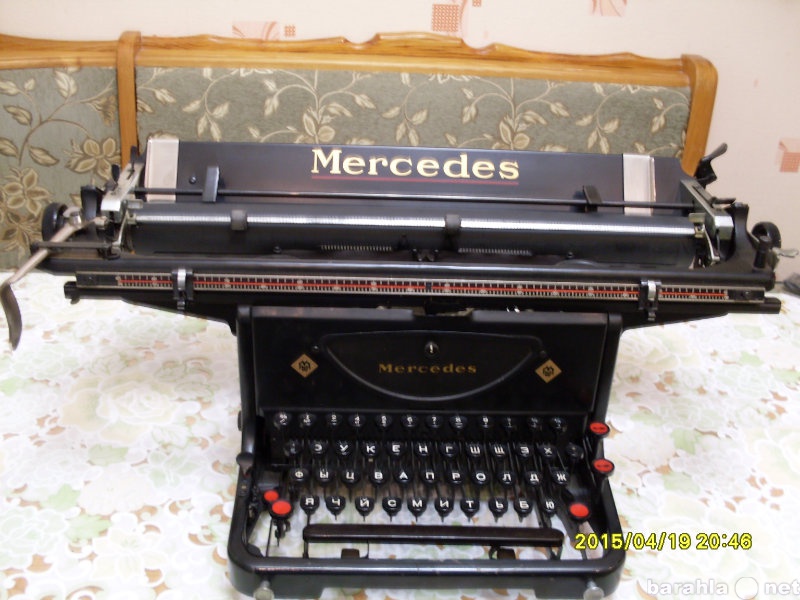 Продам: Пишущую машинку  "Mercedes"