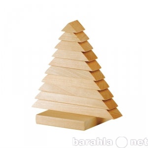 Продам: Детская Пирамидка из дерева Елочка