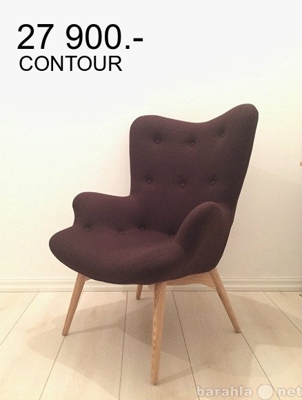 Продам: Новое дизайнерское кресло Contour коричн