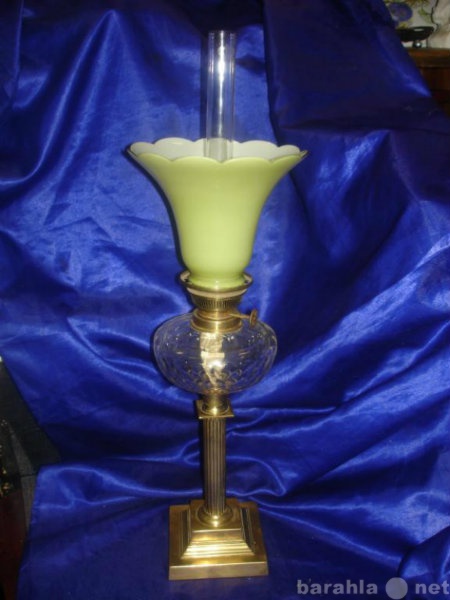 Продам: старинная керосиновая лампа,19век