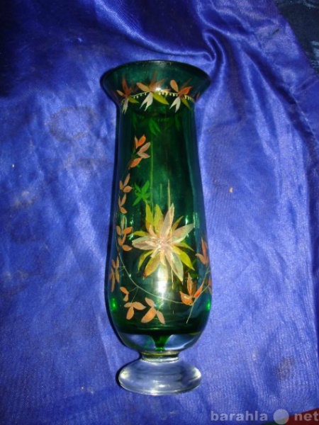 Продам: таринная ваза(цветное стекло,ручная росп
