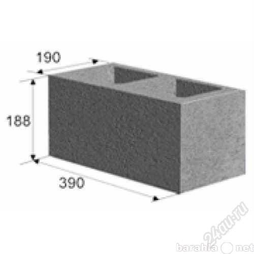 Продам: Блок строительный (20*20*40)