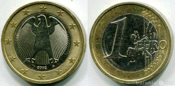 Продам: Монета Германия. 1 евро 2002 года. &quo