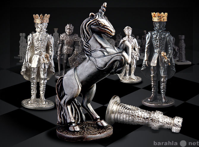 Продам: Продам эксклюзивные шахматы серебряные