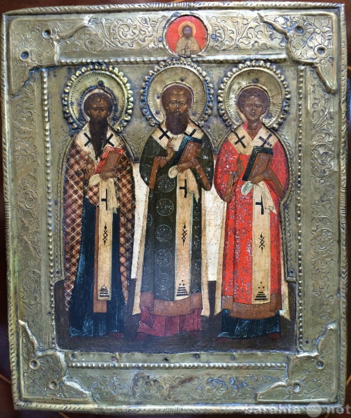 Продам: Икона "Три святителя"