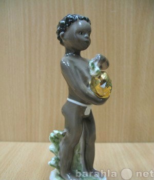 Куплю: статуэтку негритенок с ананасом. ЛФЗ