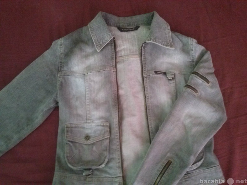 Продам: Куртка джинсовая серая р-р 42-44