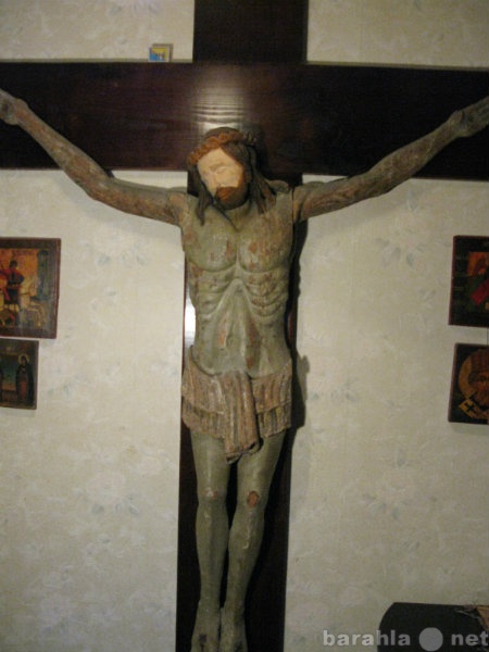 Продам: Резная статуя Иисуса ~16-17в