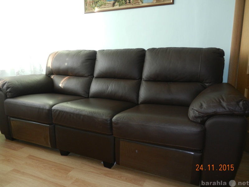 Продам: диван из натуральной кожи