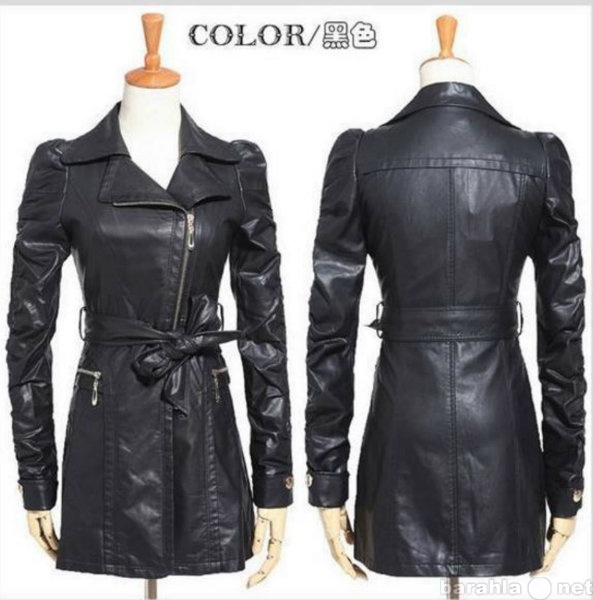 Продам: Куртку кожаную длинную 46-48