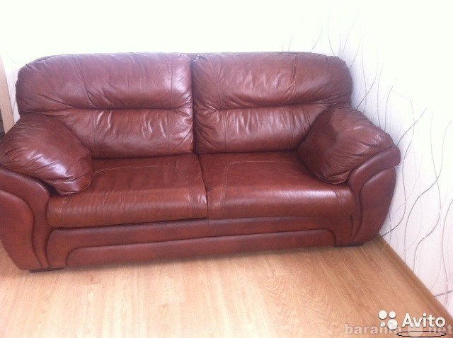 Продам: Продам кожаный диван