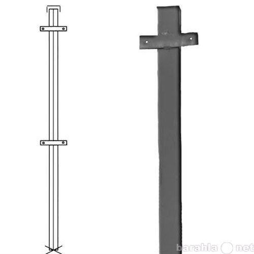 Продам: Столбы металлические для заборов