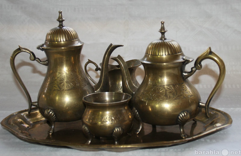 Продам: набор чайной посуды из бронзы