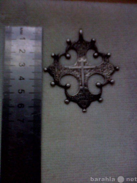 Продам: "нательный серебряный крест 17 век