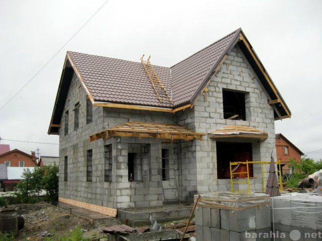 Продам: Строительство дома из  газоблоков