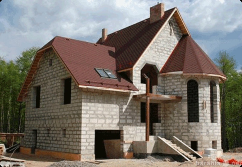 Продам: Строительство дома из  газобетона