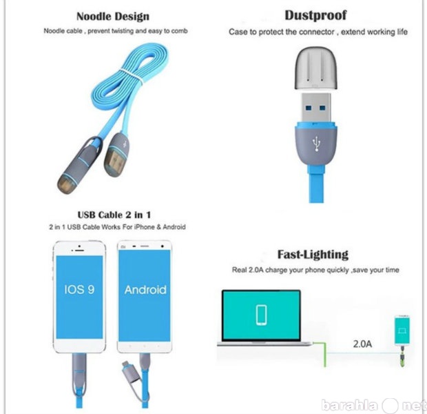 Продам: Провод usb для iPhone 5,5s, iPad, iPod