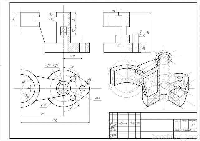 Autocad примеры чертежей