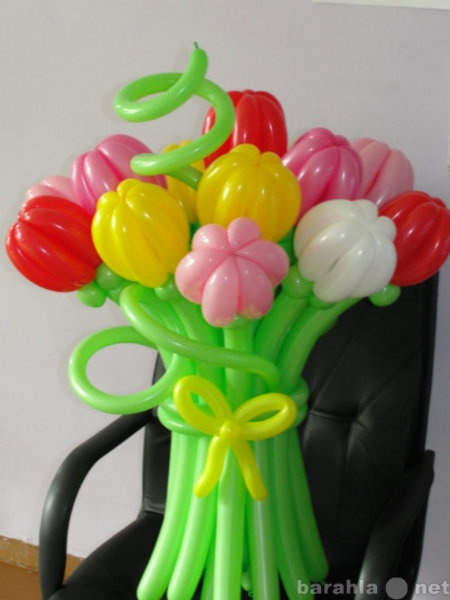 Предложение: Цветы из воздушных шаров тюльпаны!