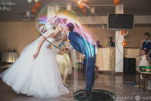 Предложение: Шоу мыльных пузырей: свадьба, детям