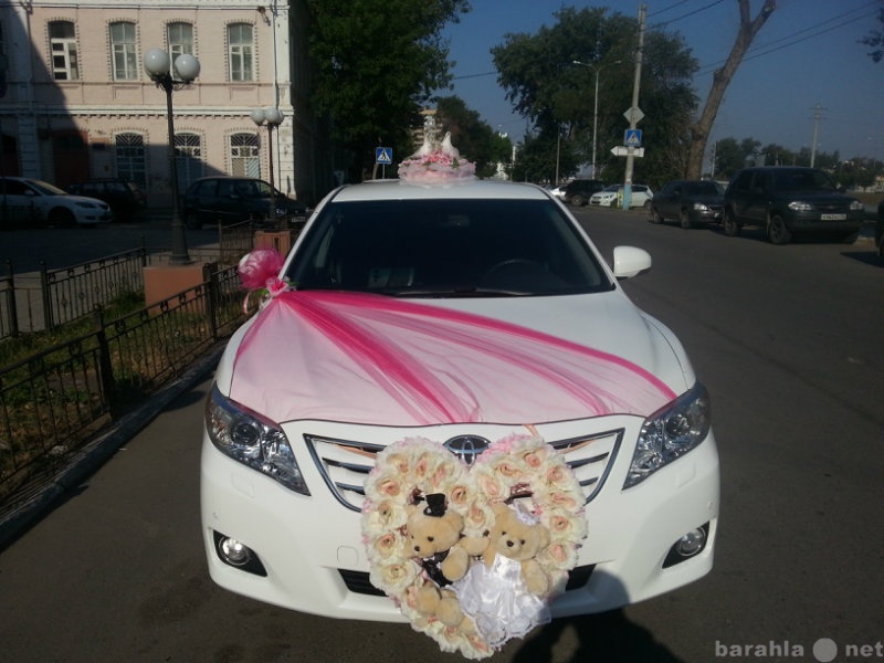 Предложение: Прокат белой Тойоты Камри на свадьбы