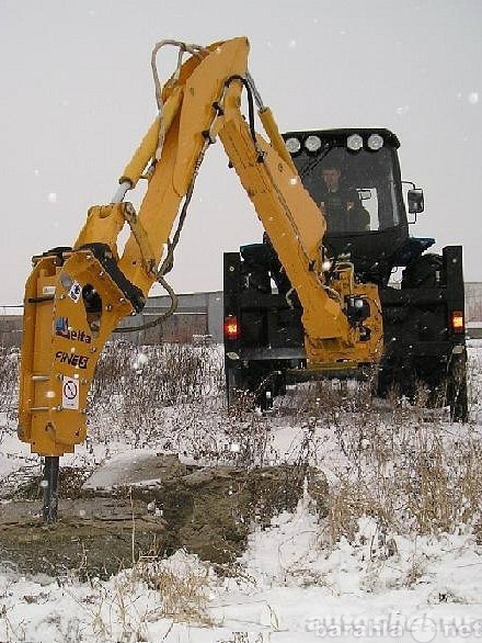 Предложение: Услуги гидромолота на базе New Holland B